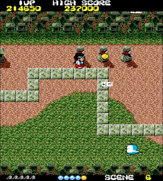 開始直後、地蔵の所に隠された黄色の水晶玉を忘れずに取っておこう