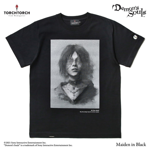Demon's Souls　Tシャツ　ボーレタリアのオストラヴァ　黒 黄衣の翁Tシャツで今日はボス気分！ 「TORCH TORCH」×「Demon's Souls