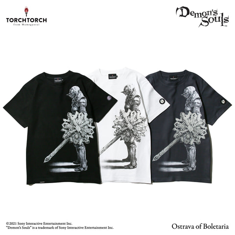 黄衣の翁Tシャツで今日はボス気分！ 「TORCH TORCH」×「Demon's Souls