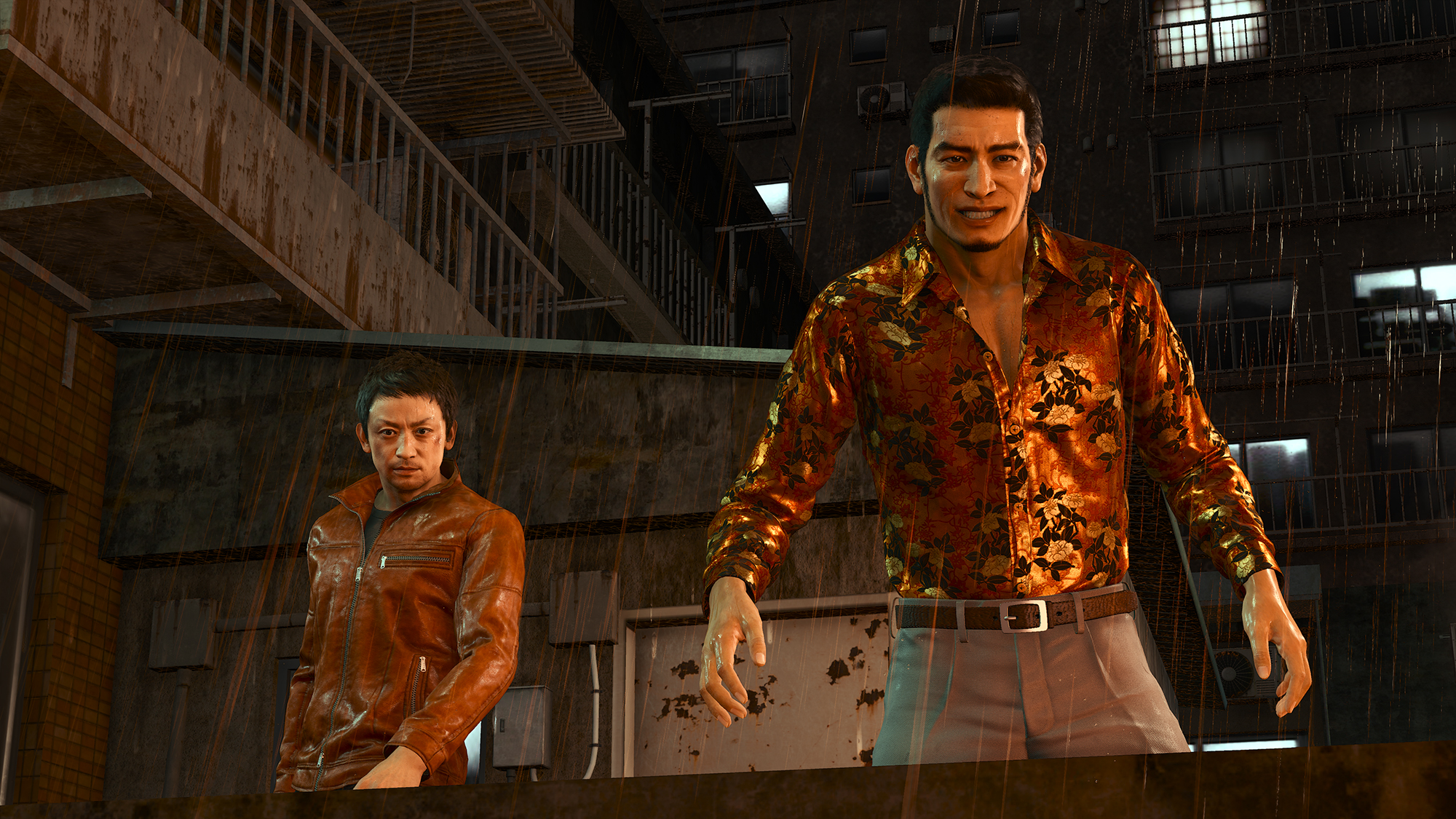 「へへ……お前にゃ呆れるな、ター坊。弁護士のくせに結局手ぇ出して済ましちまう。」