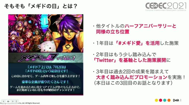 ハーフアニバーサリーにあたる「メギドの日」