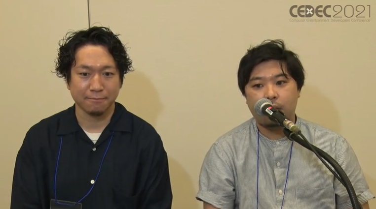 右からゲームデザインを担当する早川真央氏、マーケティングを担当する魏健人氏