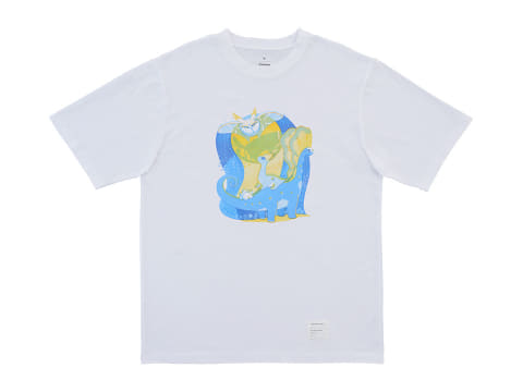 ポケモンをテーマにして描かれたアートTシャツ“Pokemon「 」”が