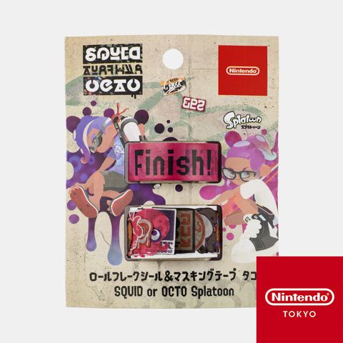 スプラトゥーン」の「SQUID or OCTO Splatoon」シリーズにペンや