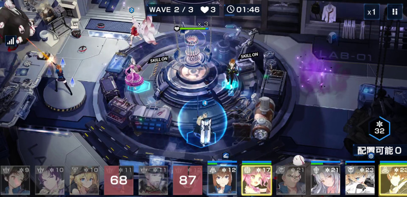 最終的にはがっちり守りを固めてほぼ無傷で守りきれた