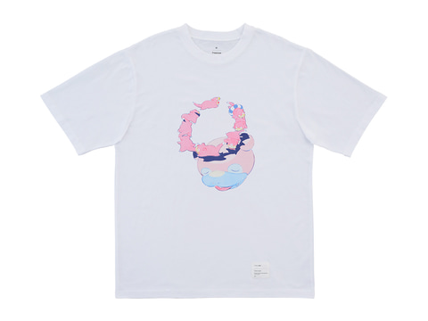 やさしい絵柄のヤドンなどをデザインしたポケモンのアートTシャツ5種が