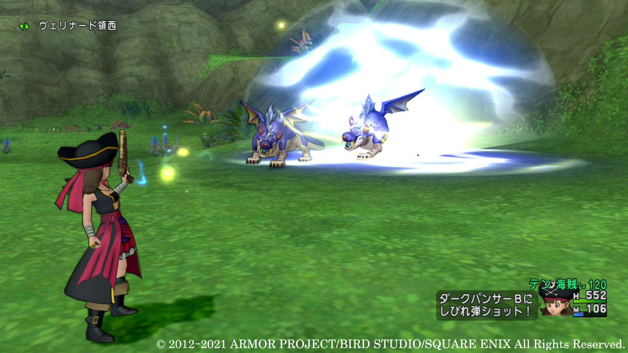 シビレ弾ショット