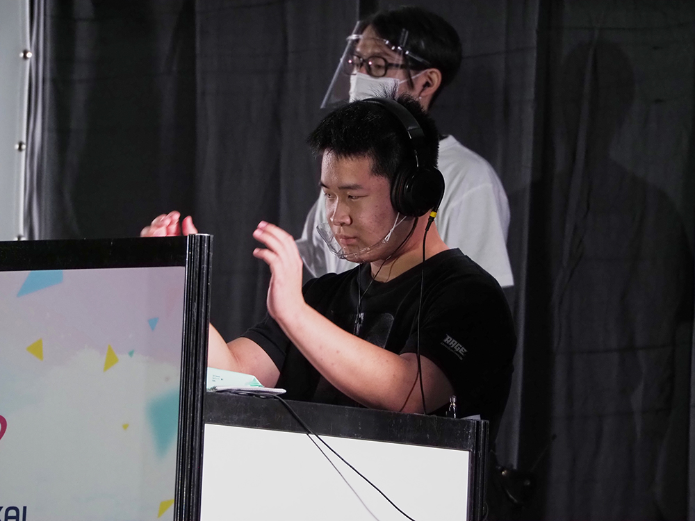 見事、代表決定戦進出を決めた「HPS」選手