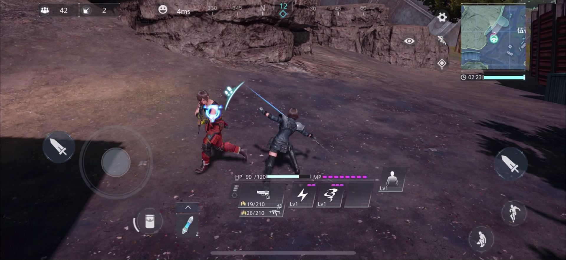 比較的近接でも強いニンジャ