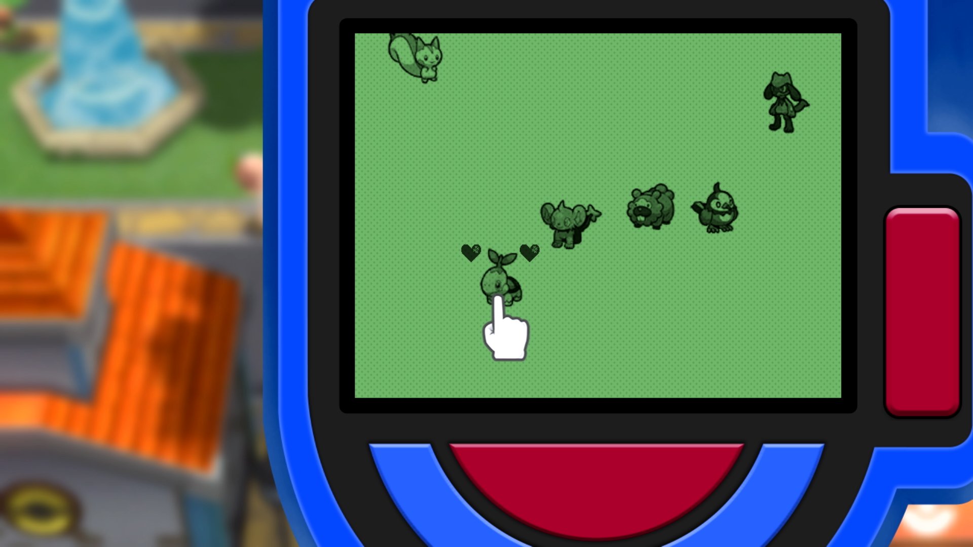 ポケッチ（ダウジングマシン）