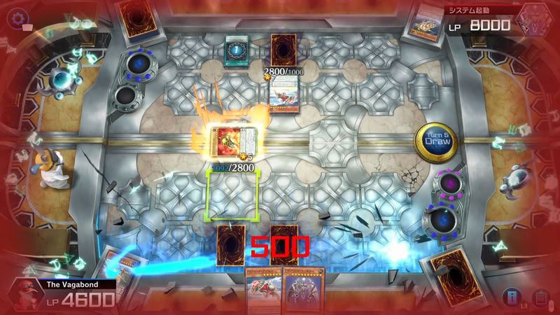 「揺れる眼差し」という器用なカードを展開と妨害でしっかりとプレイされたが、それでいてCPUの思考時間がほぼないのが驚きだった