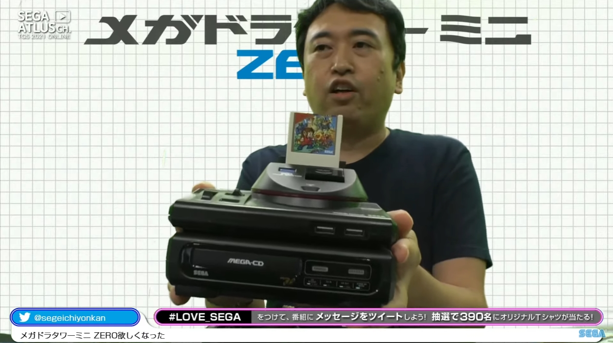 「スーパー32Xミニ」と「メガアダプタミニ」を換装！ 奥成氏いわく「これが真の『メガドラタワーミニZERO』」