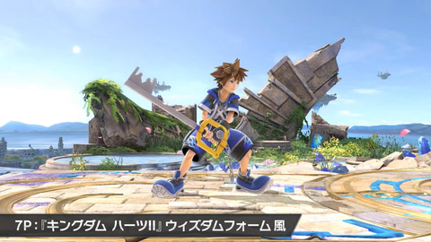 スマブラSP」最後の参戦ファイター「ソラ」、5Pカラーは「タイムレス