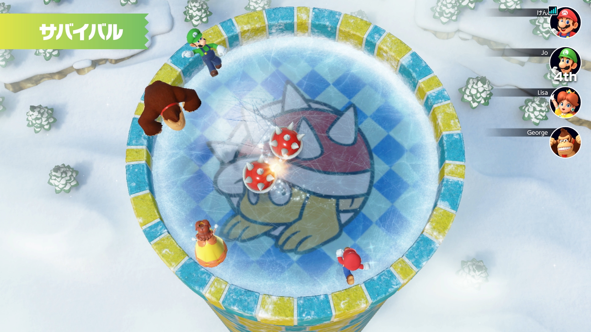 ミニゲームで何連勝できる？ みんなを押しのけ生き残ろう！（オンラインランダムマッチ専用）