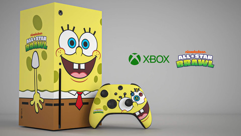Xbox、「スポンジ・ボブ」と「TMNT」レオナルド仕様のXbox