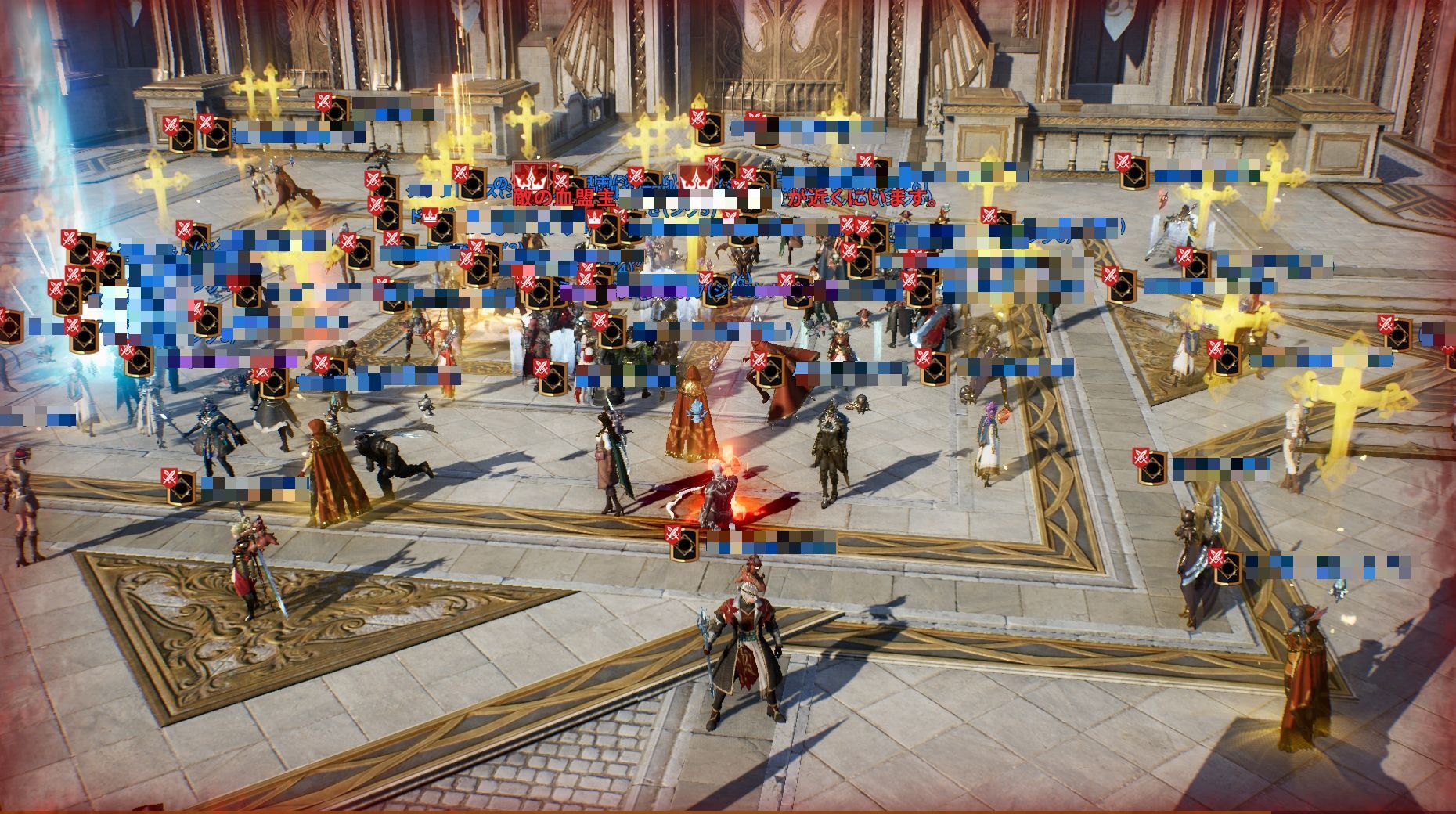 敵に戦場を制圧されており、手を出す隙間もなかったというのが最初の「ワールド攻城戦」の結果だ