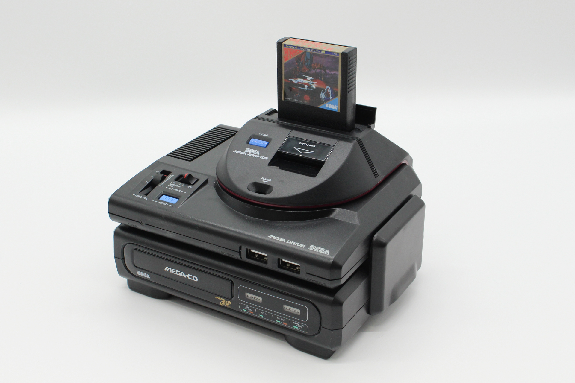 「メガドラタワーミニ」のメガCDのパーツを流用すれば、さらに高層のタワーに！