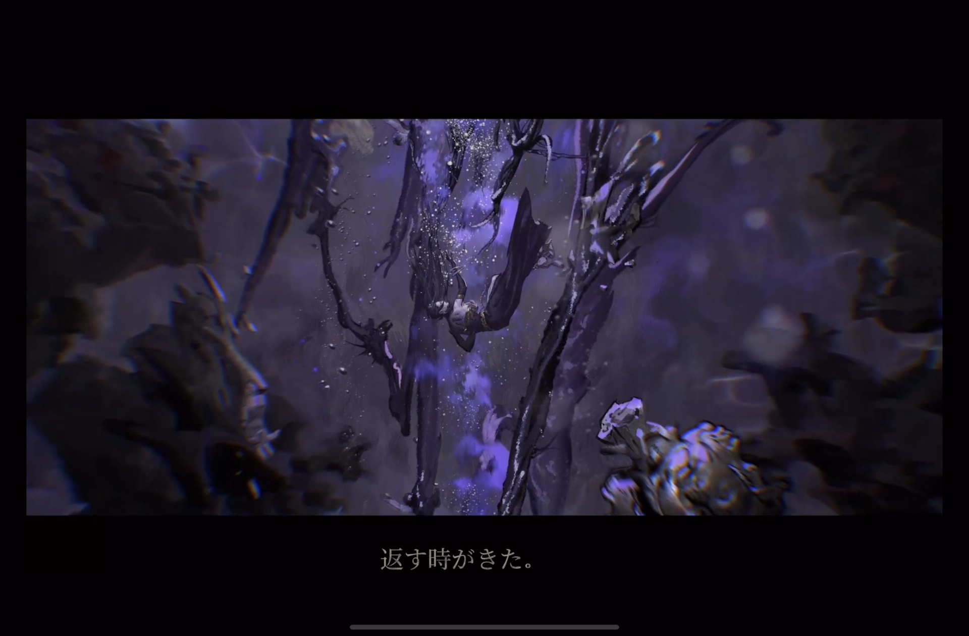 ダークファンタジーな世界観のなかで物語が進んでいく。選んだクラスごとに、さまざまな闇深い過去を秘めているため、そのシチュエーションには驚かされるだろう。流れる映像は非常に美しいが、ヘビーなものも多いので、視聴には注意が必要かもしれない。セリフはフルボイスなので、迫力も十二分。