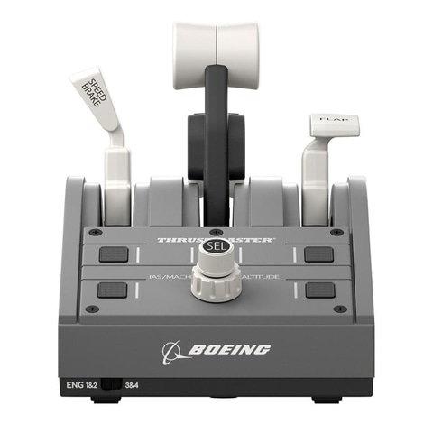 Thrustmaster、ボーイング社のライセンスを得たフライトシミュレーター