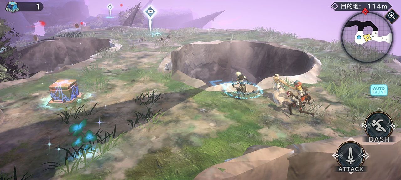 コンシューマゲームと遜色のない、本格的なダンジョン