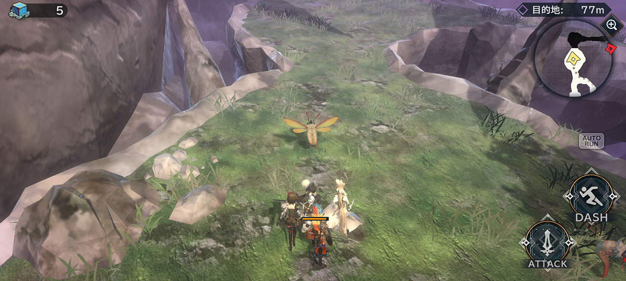 フィールドでうまく攻撃をヒットさせれば、全体ダメージを与えられてかなり美味しい