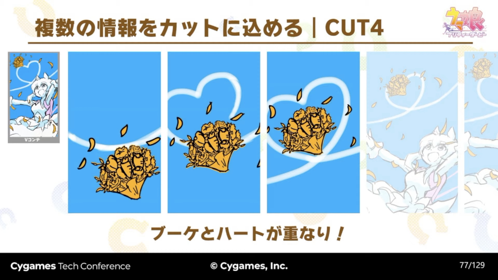 舞う花びらは、顔や小物にかぶらない丁度いい位置に配置