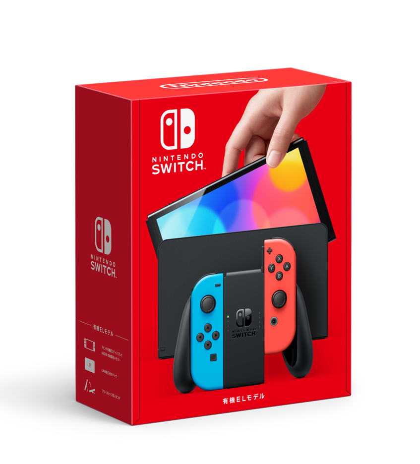 Nintendo Switch （有機ELモデル）ネオンブルー・ネオンレッド