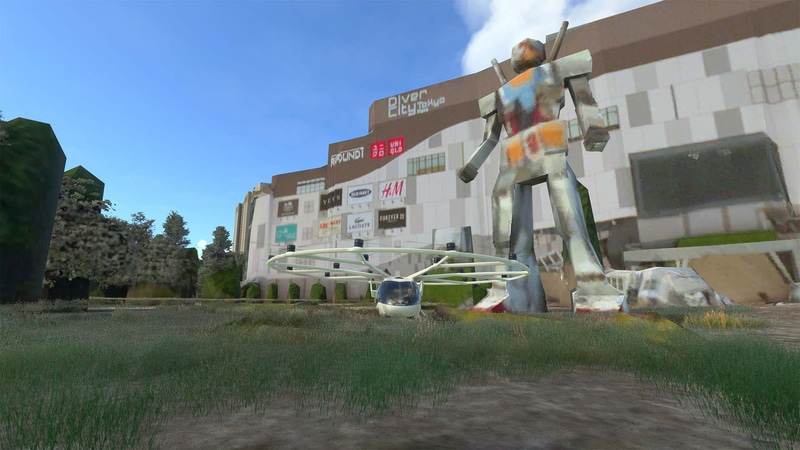 お台場の実物大ガンダム立像！