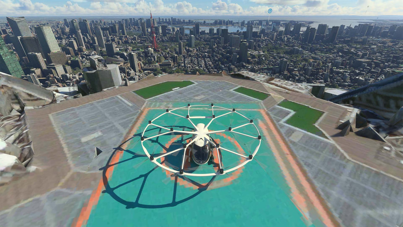 こちらももちろん着陸可能！