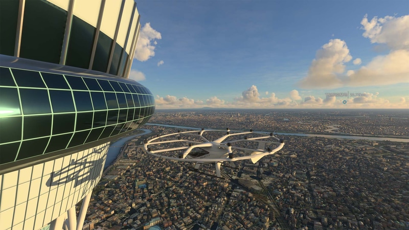 こういうことができるのもMSFSならではの遊び方！