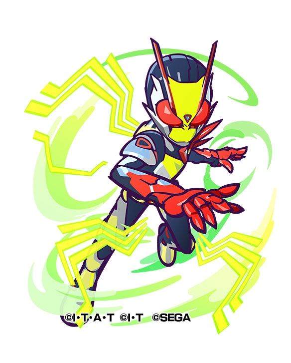 「プラスぷよ」を増やしつつ自身の攻撃を爆裂攻撃にするスキルと、味方全体のステータス強化となぞり消し数を増やすリーダースキルを持つ「仮面ライダーゼロワン」。★7になるとベルトと名前を新たにした「仮面ライダーゼロツ―」の姿に。なぞり消しを増やして最適な未来をつかみ取ろう！