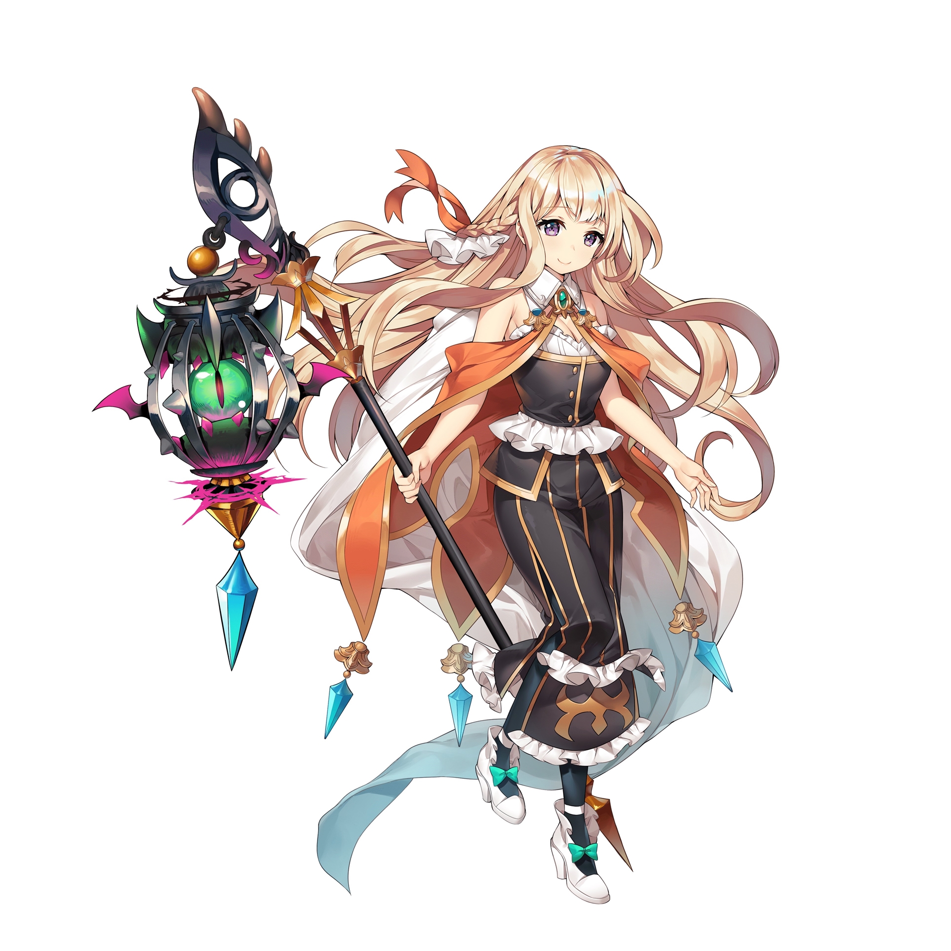 セシリア・ファラデー（CV：北大路ゆき）：古参ディアミスの1人で、強化実験の失敗によって暴走したため地下に封印されている。元は財閥令嬢。契約悪魔はバロール