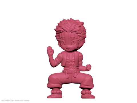 煉獄さん＆猗窩座が消しゴム化！ 「鬼滅の刃」の「キメケシ