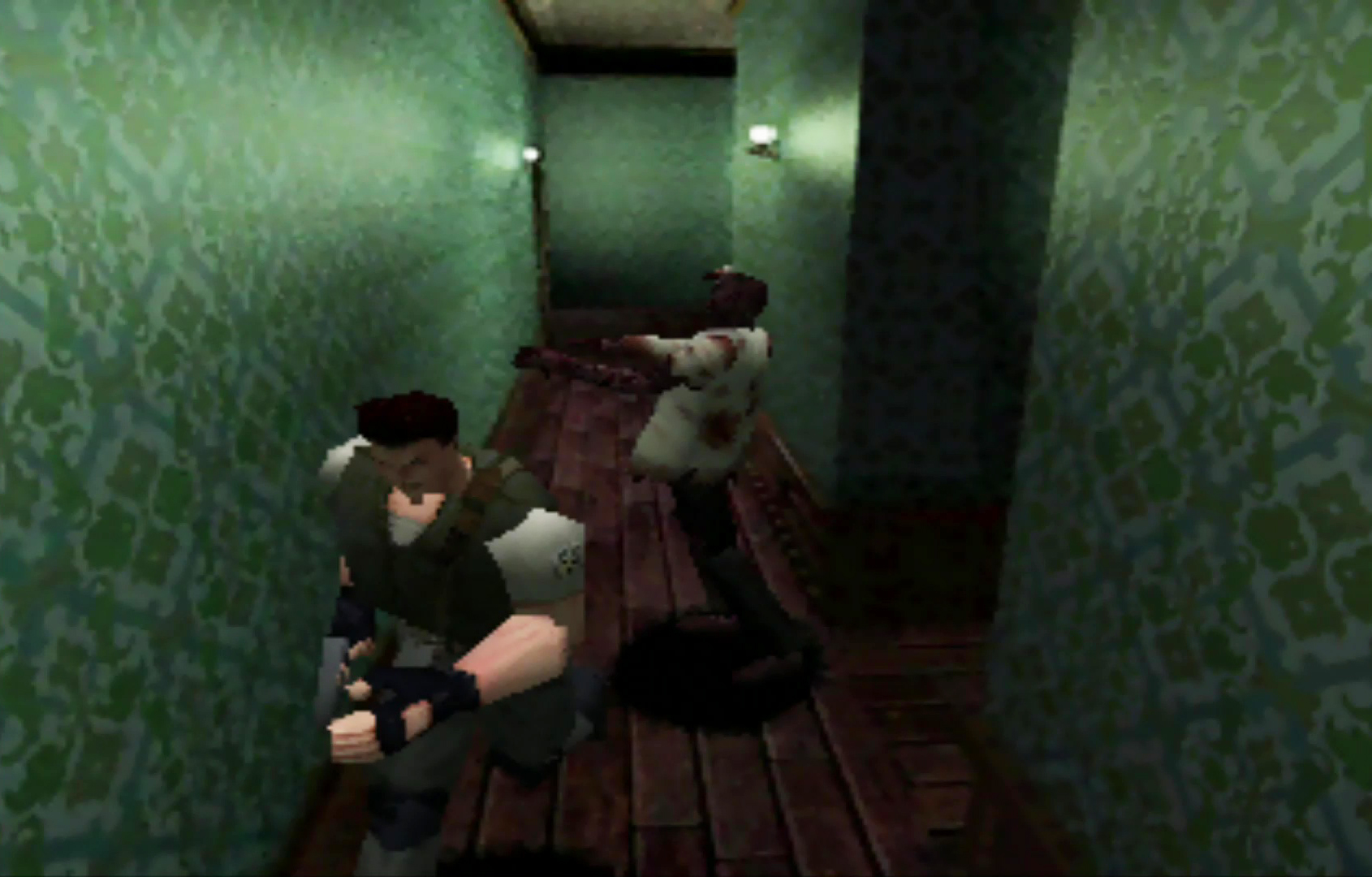 クリーチャーから逃げ回るのが基本となる。まさにホラー映画そのものだ