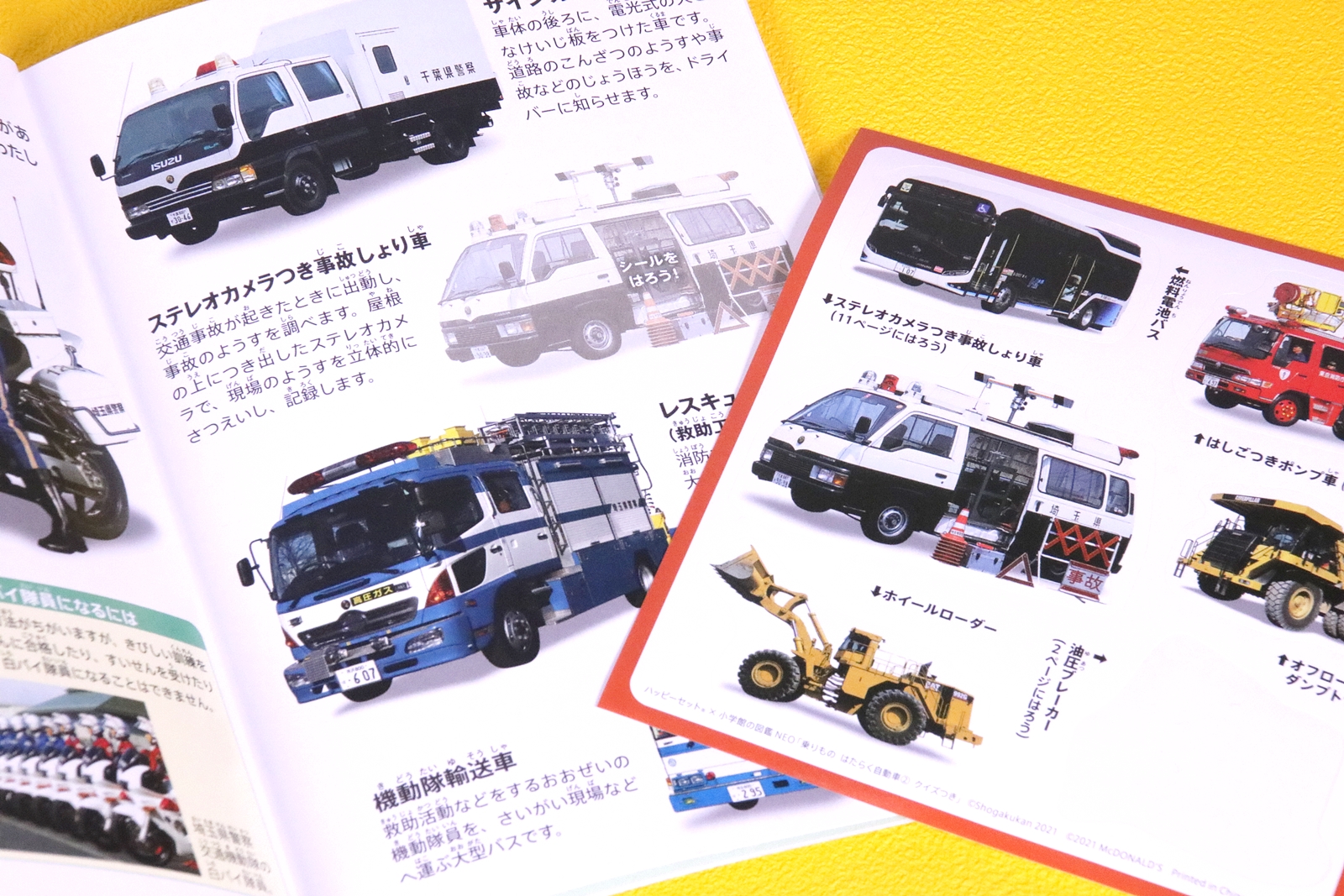 シールを貼って自分だけのミニ図鑑を完成させよう！