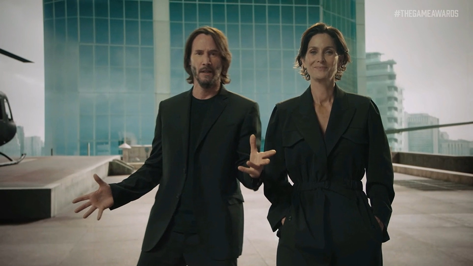 身振り手振りたっぷりのキアヌ氏