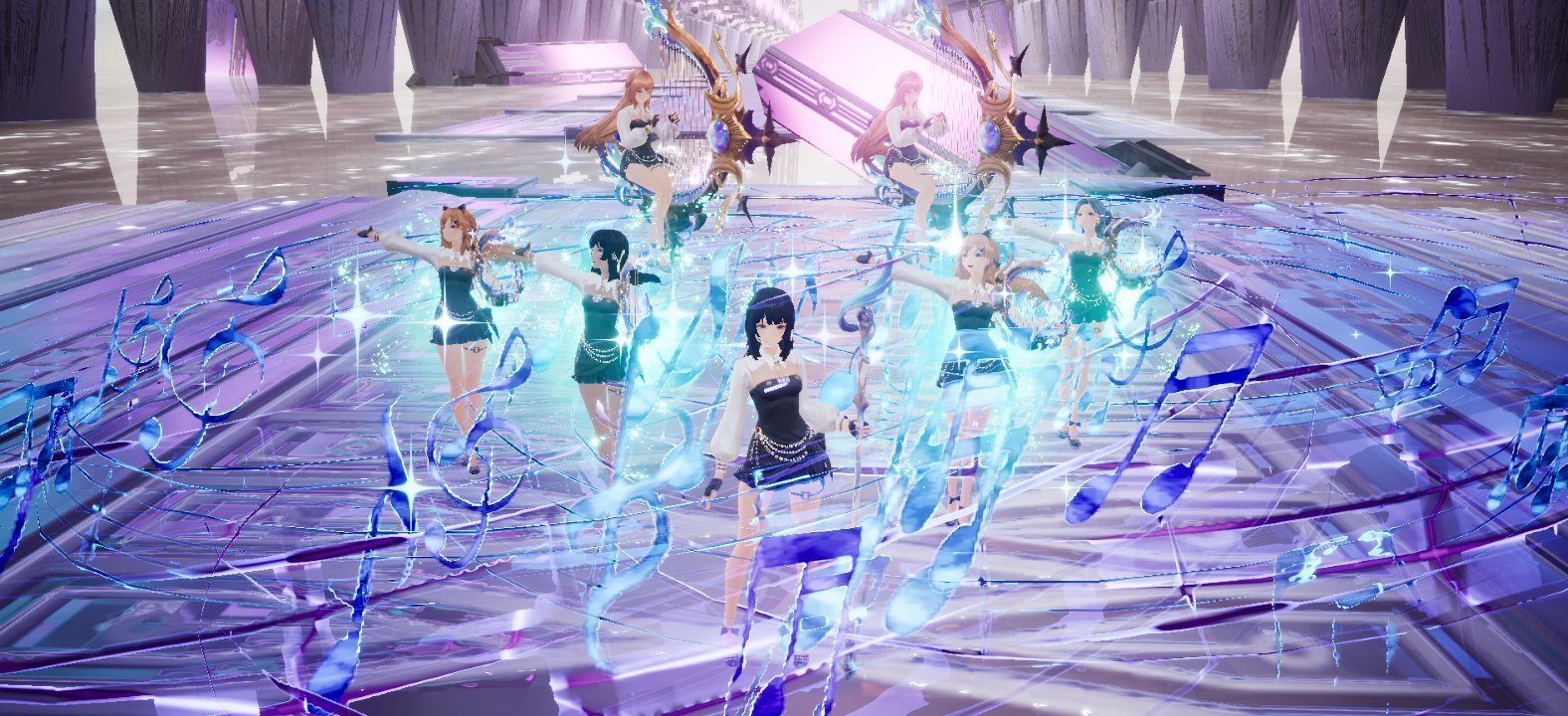 グランサガ賞を受賞したむーにゃ＠グランサガさんの作品「一緒に歌おう♬♡」