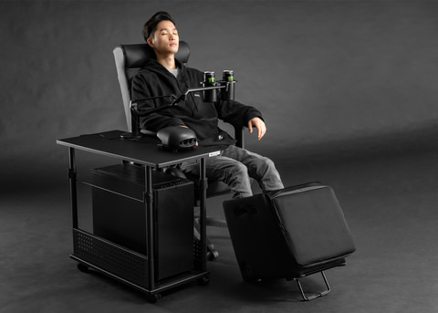 バウヒュッテより「オットマン型マッサージャー」登場！ ゲーマーに