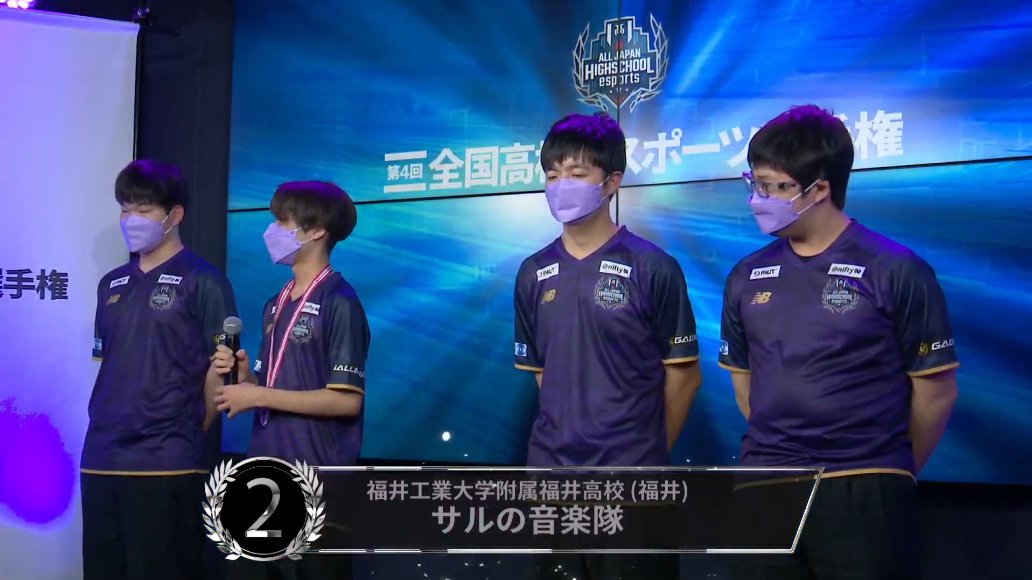2位：福井工大附属福井（福井）「サルの音楽隊」