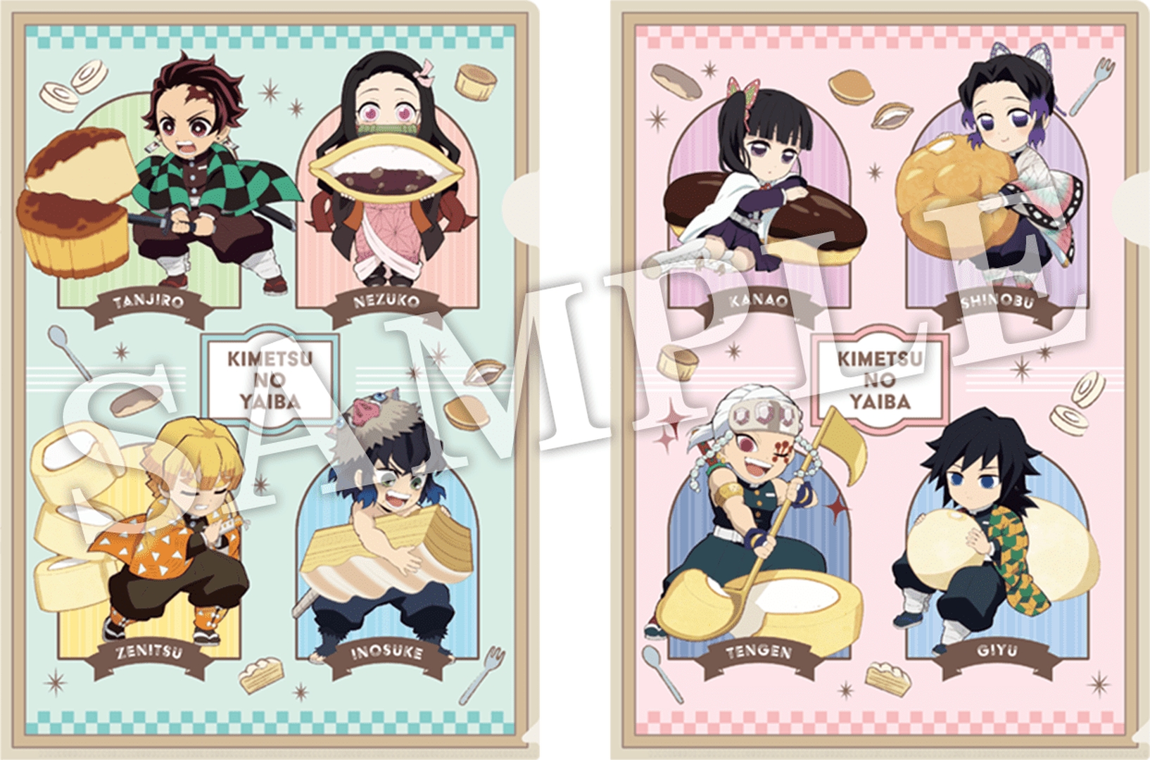 A4クリアファイル2枚セット 価格：770円（税込）