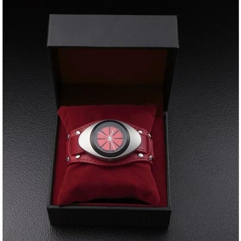 ディスクの回転ギミック搭載！ 「仮面ライダー1号 変身ベルト型腕時計