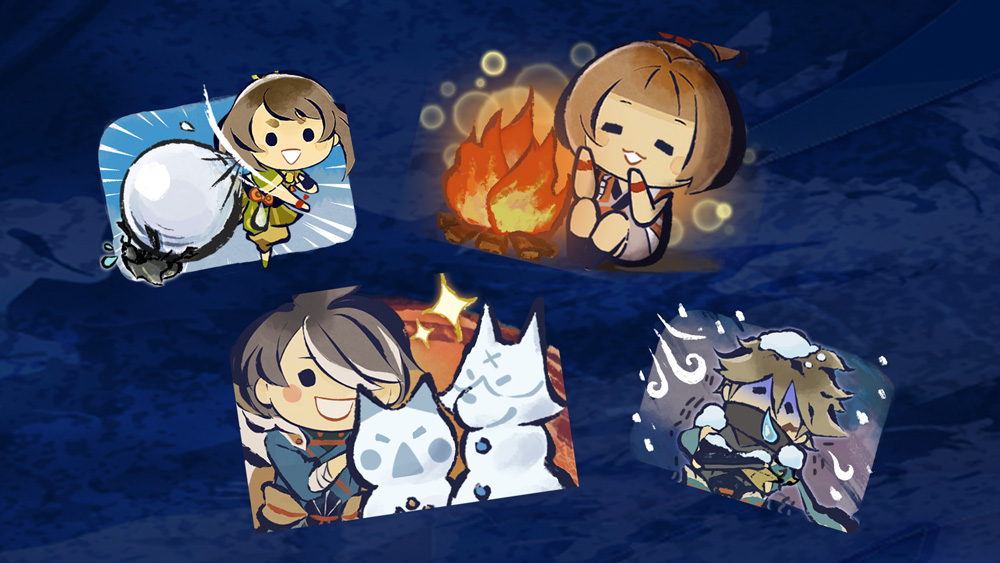 スタンプ「ウィンターセット」