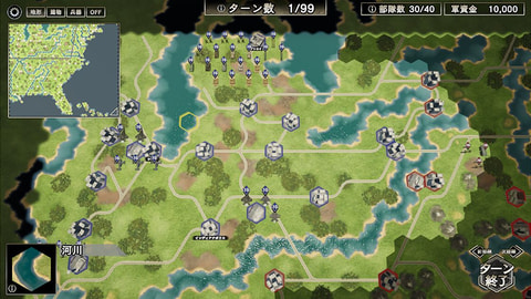 大戦略」シリーズ最新作「大戦略SSB」、フリーモードとシナリオ
