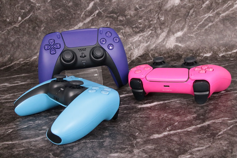 PS5「DualSense」に新色パープル・ピンク・ブルー登場！ 星雲がテーマ
