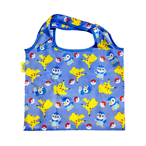 ポケモン」ピカチュウとポッチャマがデザインされた総柄シリーズの