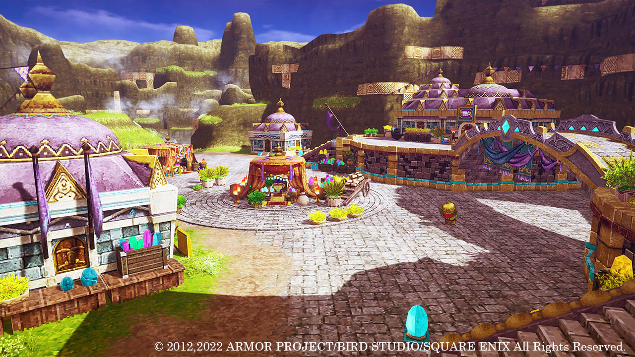 アクロニア鉱山とつながった小さな町。鉱山で働く者たちが暮らしている