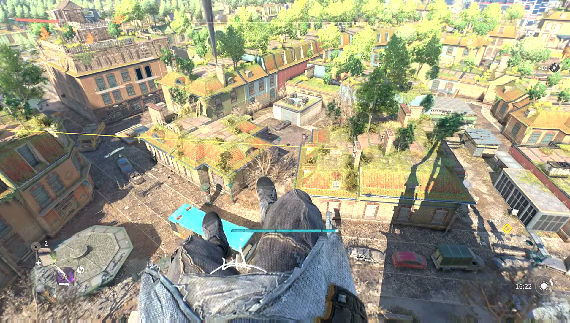 フィールドの移動の楽しさこそが「ダイイングライト2」の最大の魅力と言える