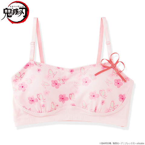 鬼滅の刃」より女性用下着セット「おやすみ用ブラ＆ショーツ」予約受付