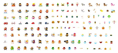 前田デザイン室が手掛ける 粗ドット 素材を無料でダウンロードできるサイト Dotown 公開 Game Watch