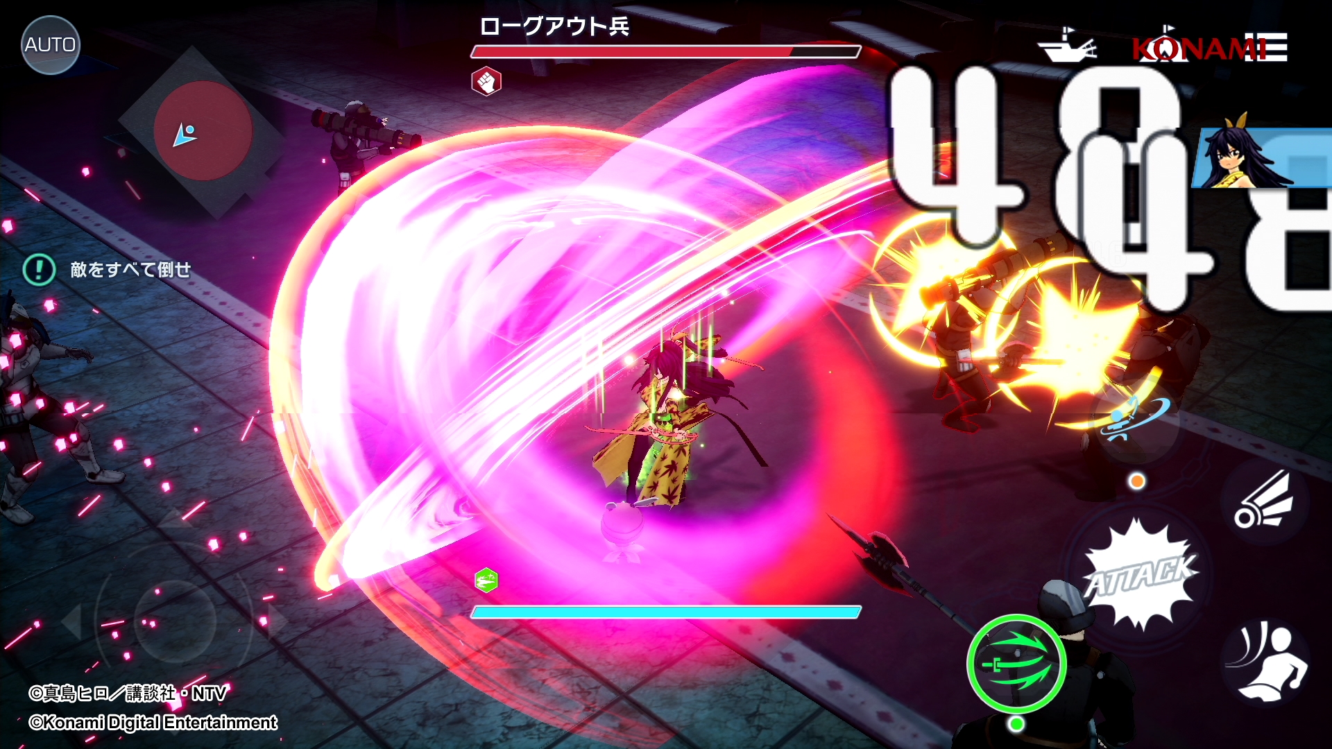 想像以上にアクション要素が強く出ている